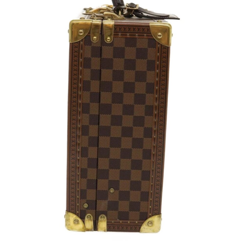 LOUIS VUITTON Damier Ebene Cotteville 40 Trunk LV Auth 29607SV - Picture 6 of 15
